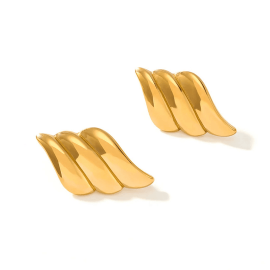 Isla | Women's Three Layer Wing Earrings