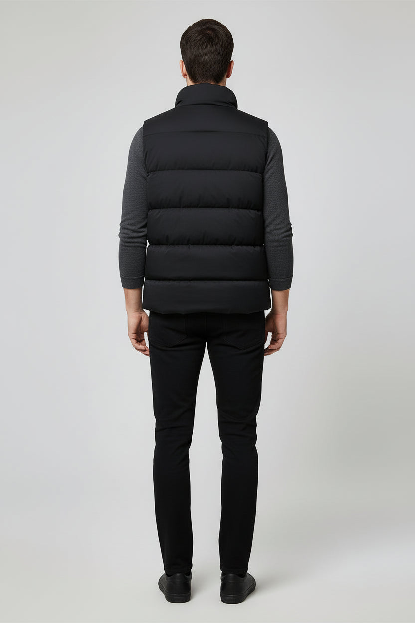 Men’s Lightweight Cotton-Padded Vest