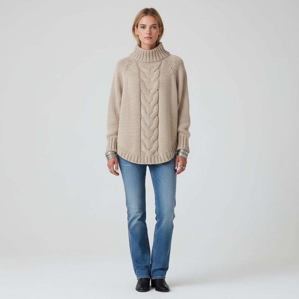 Women's Bat Sleeve Knit Sweater