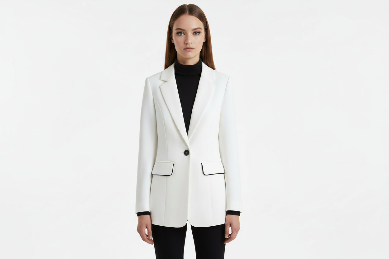 Women’s Elegant Tailored Suit Jacket