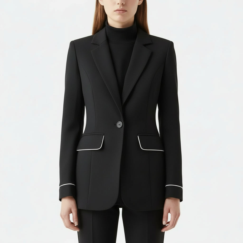 Women’s Elegant Tailored Suit Jacket
