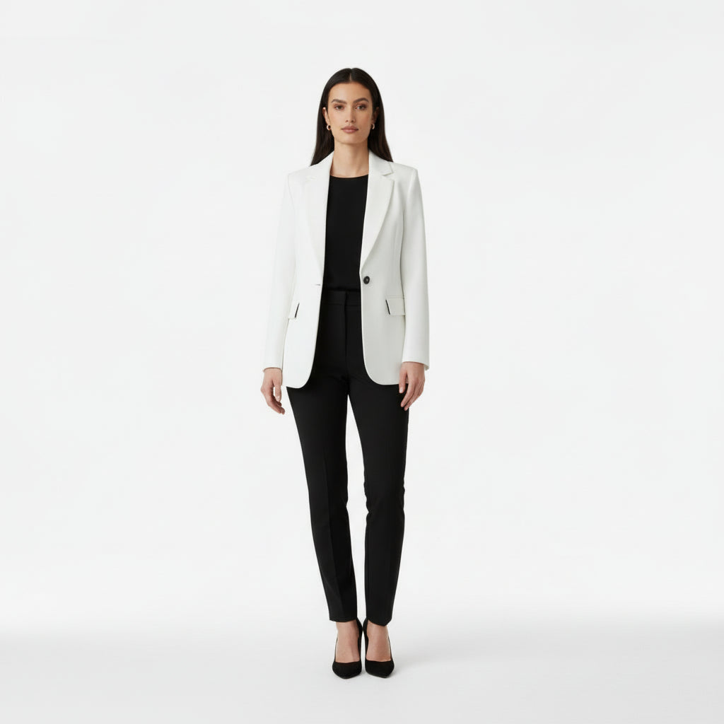 Women’s Elegant Tailored Suit Jacket