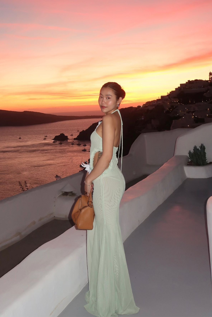 Kaylani | Women's Butterfly Cut-Out Maxi Wedding Guest Dress