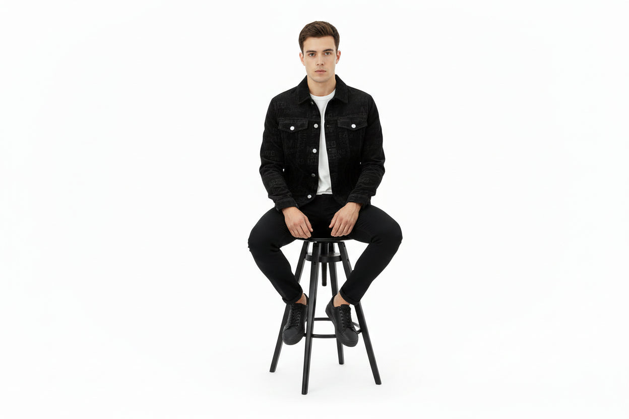 Men’s Corduroy Lapel Jacket