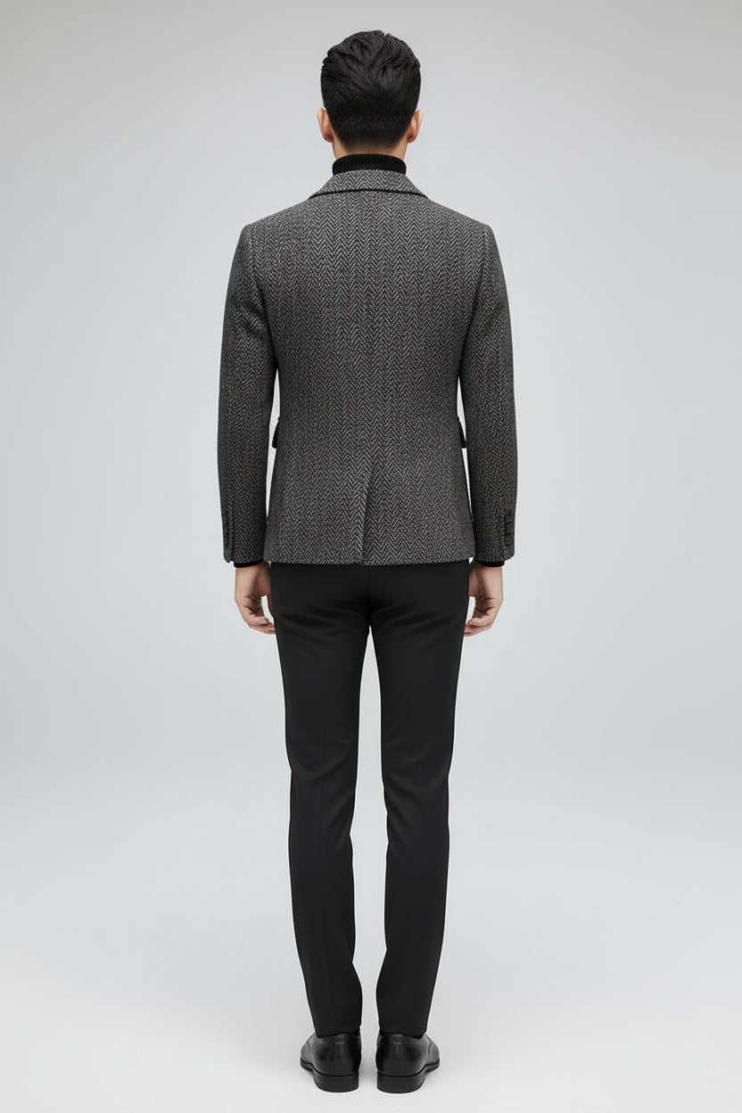 Fall Winter Men’s Slim Fit Cotton Jacket