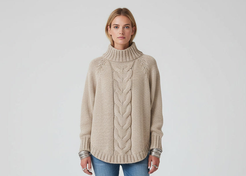 Women's Bat Sleeve Knit Sweater