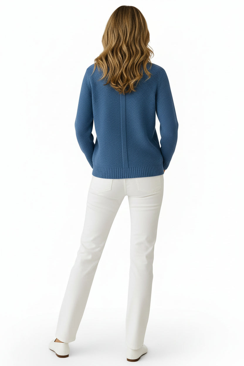 Women’s Casual Button Lapel Knit Cardigan Sweater