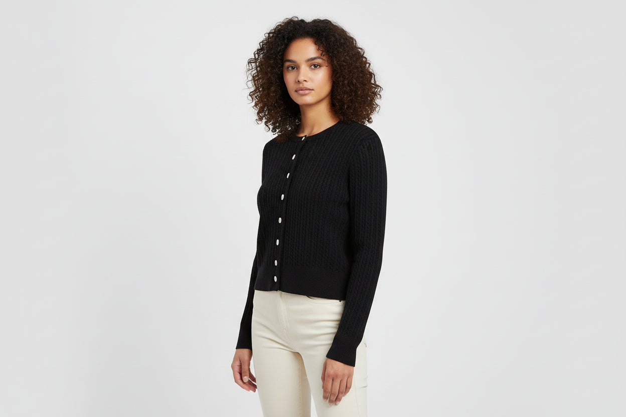 Women’s American Style Slim Fit Cardigan Sweater