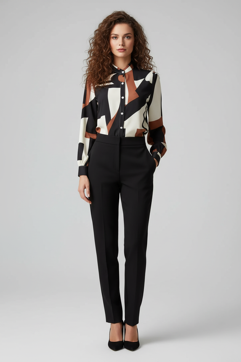 Full body front view