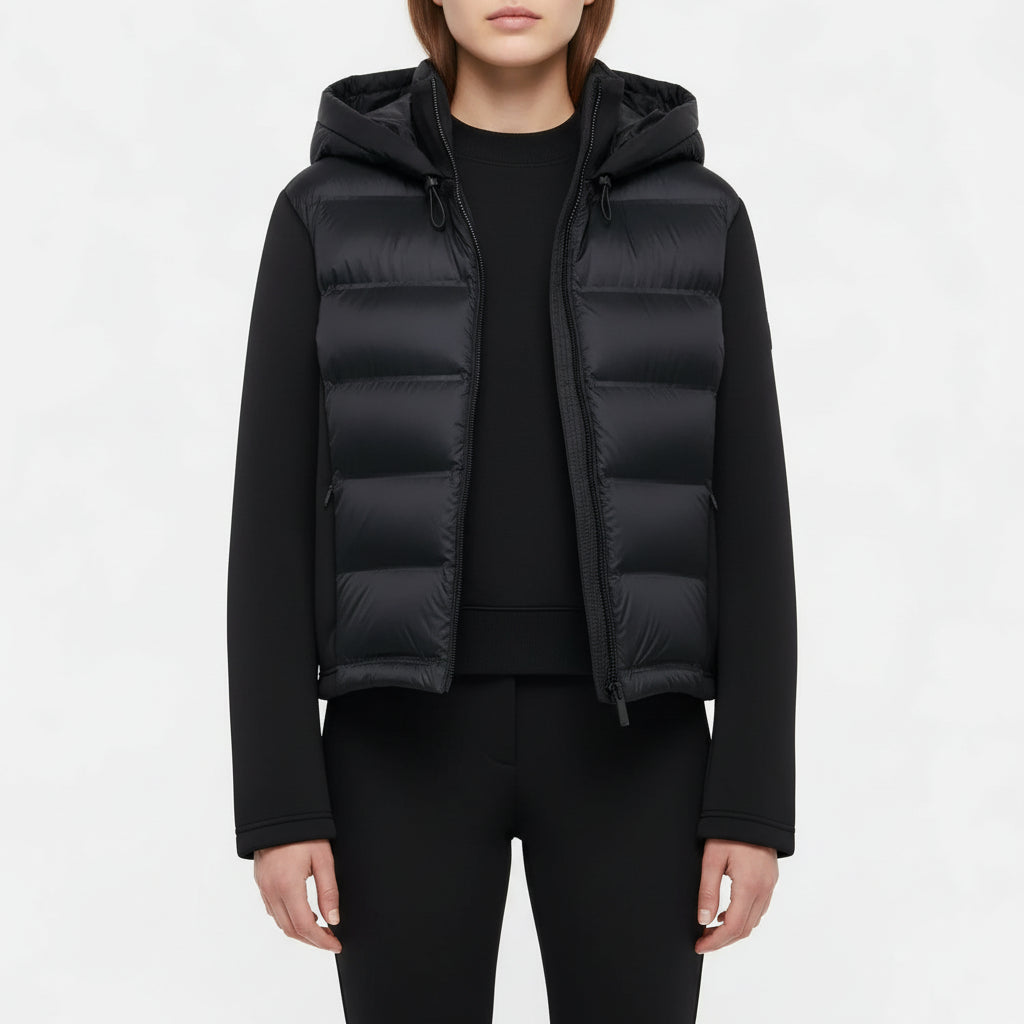 Women’s Lightweight Zip-Front Cotton-Blend Casual Coat