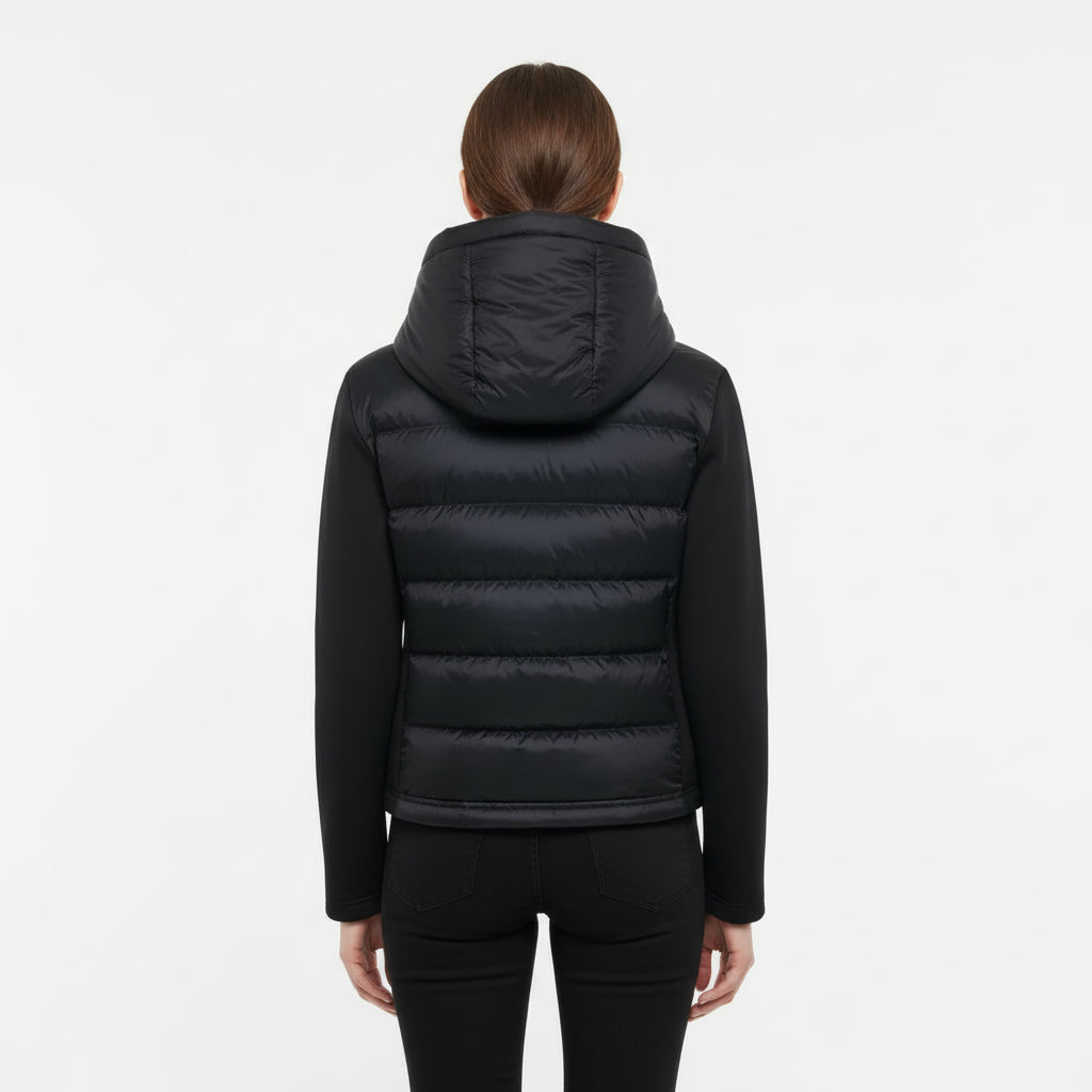 Women’s Lightweight Zip-Front Cotton-Blend Casual Coat