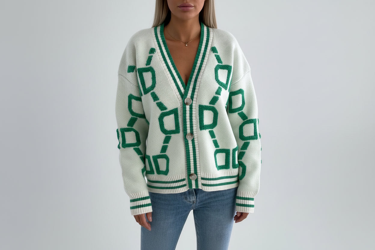 Women’s Loose Batwing-Style Knit Cardigan