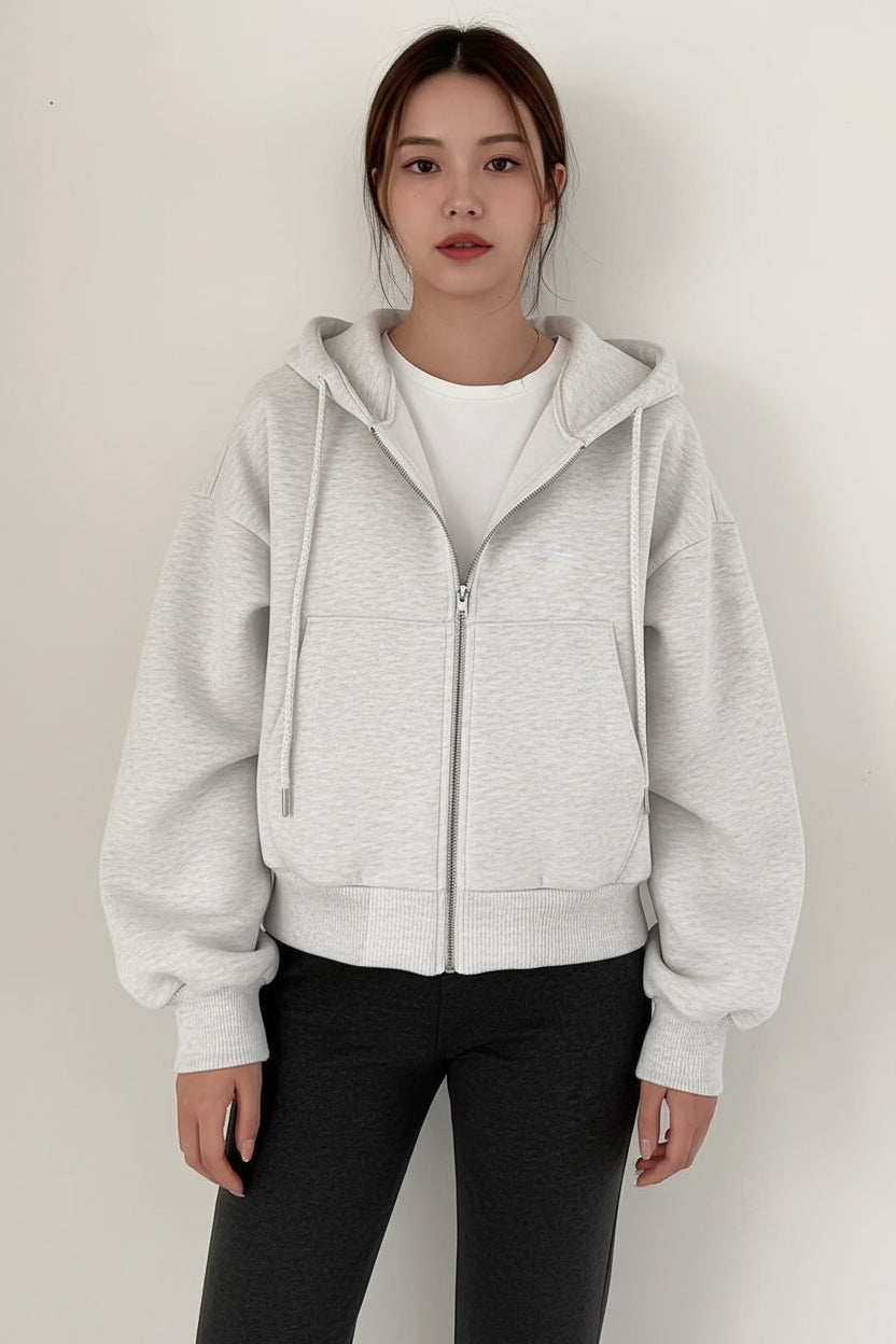 Women’s Loose Hoodie Cardigan Sweatshirt Coat