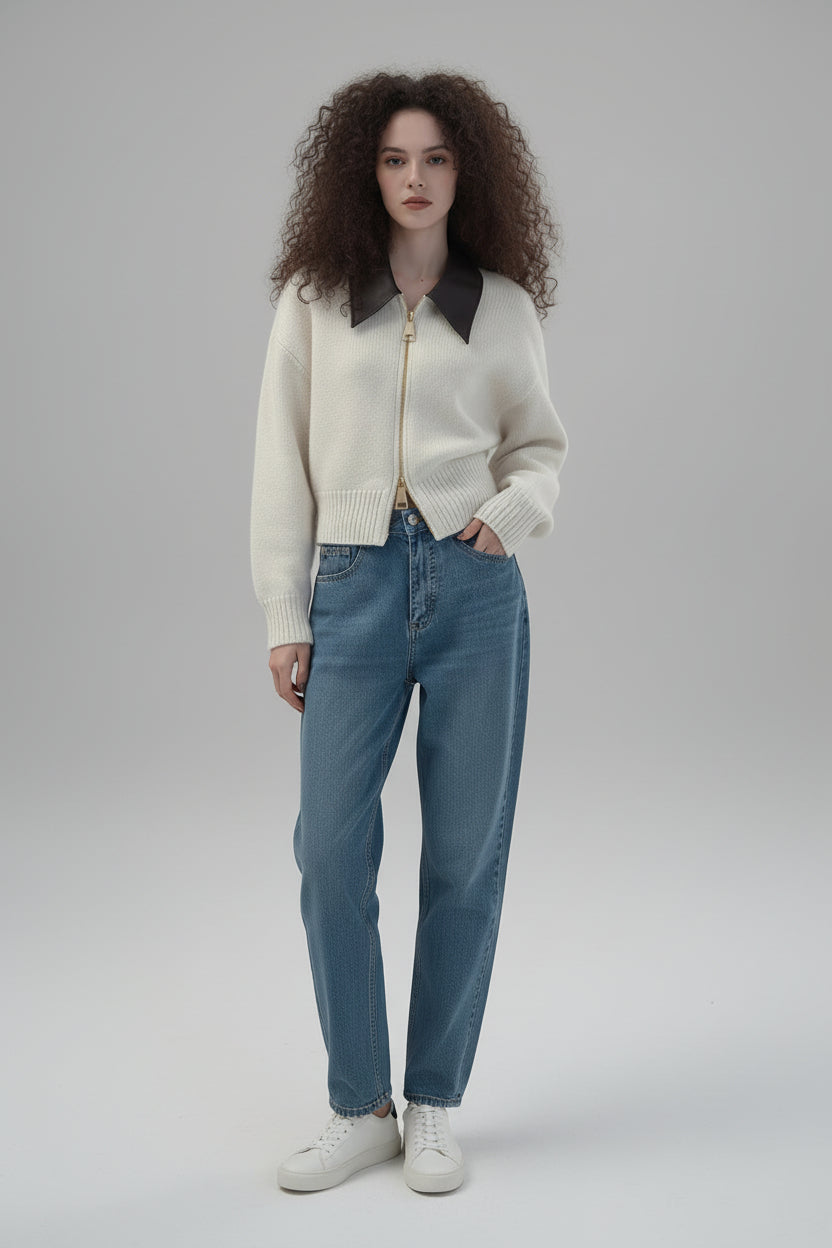 Women’s Soft Cardigan Sweater Idle Style Lightweight Casual Knit Top